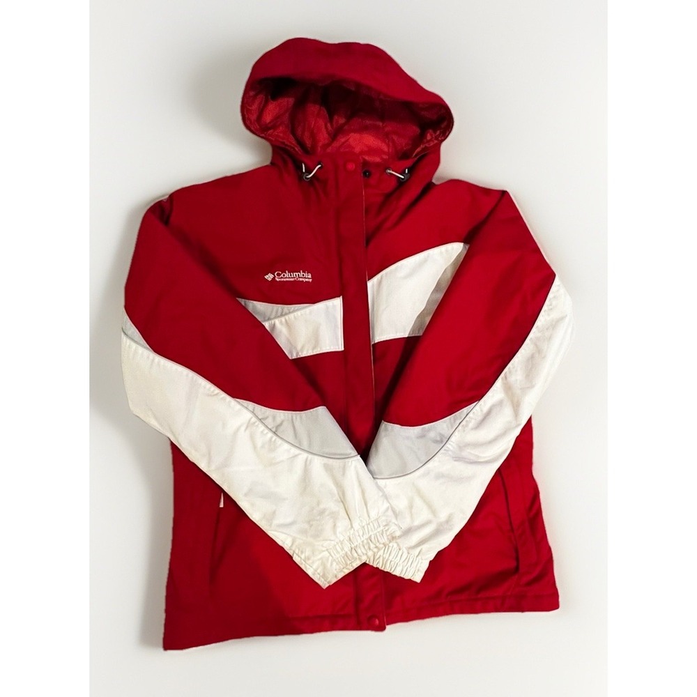 Columbia Women's Sportswear Winter Coat Jacket Size Medium Red